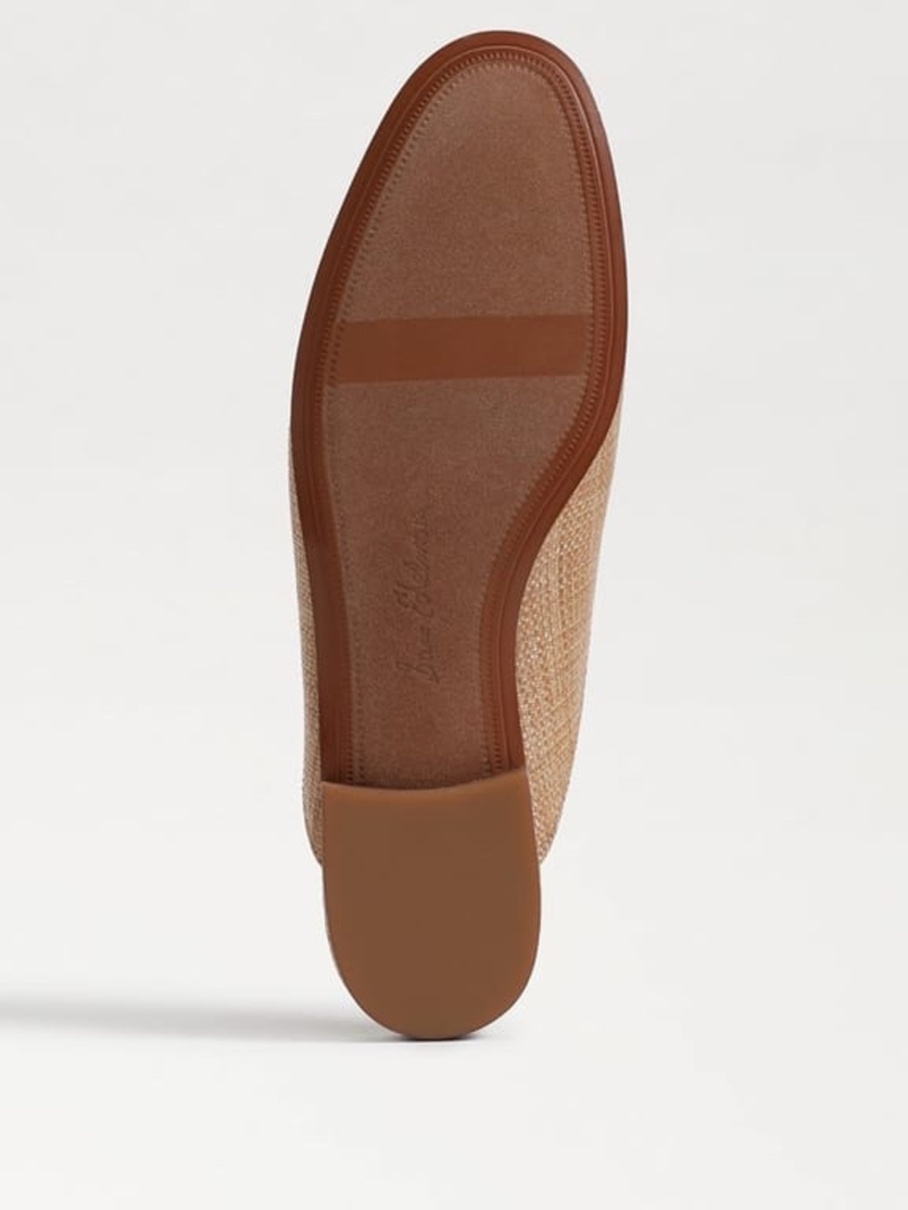 Sam Edelman Linnie Bit Mule Loafer Buff Tan Raffia - Picture 12 of 13